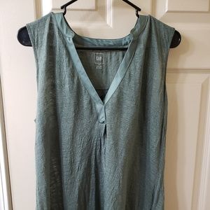 GAP Green Tank Top